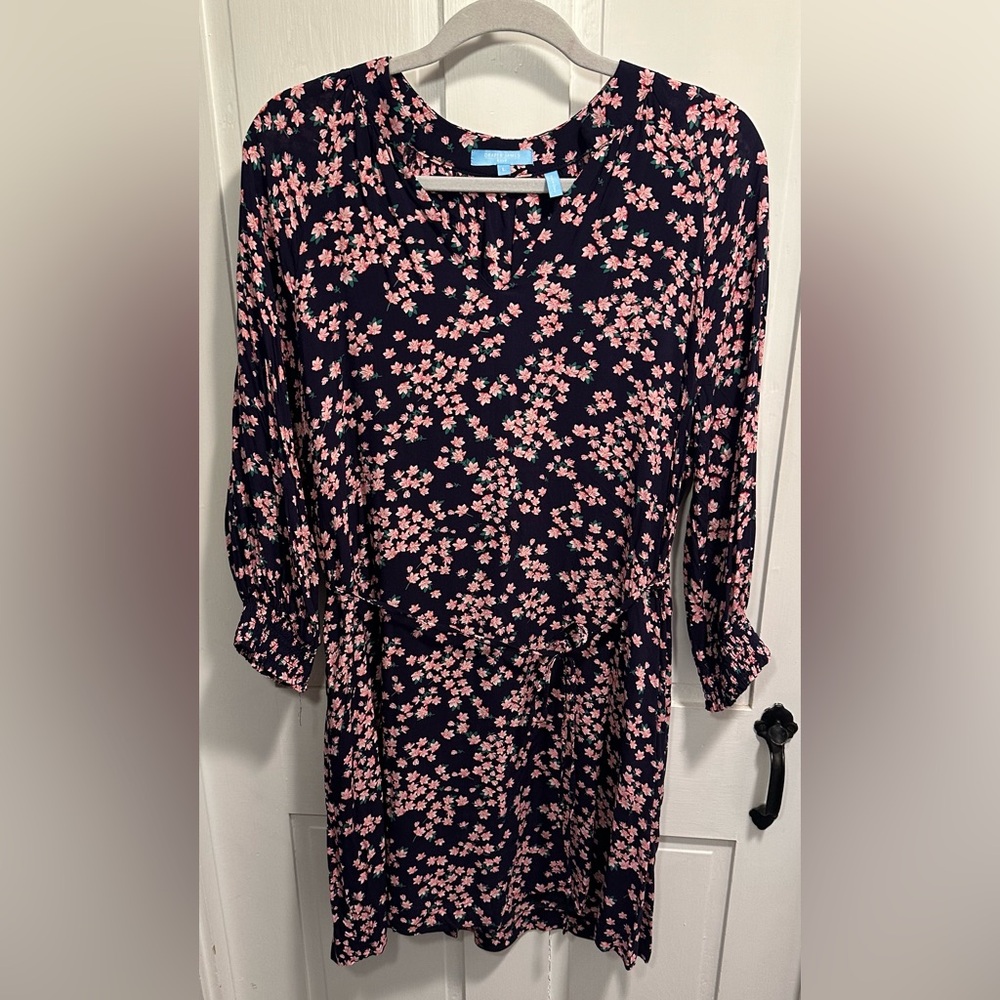 EUC Draper James RSVP Long-sleeved floral dress - L